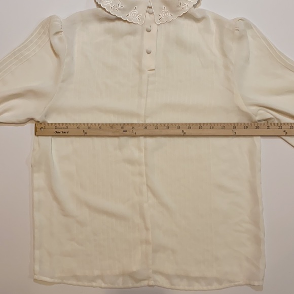 Vintage Victorian Style Karen Scott blouse - Picture 8 of 15